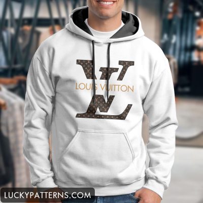 Luxury 3D Printing Signature Brand Men Hoodie - LMH11801