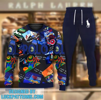 Premium Ralph Lauren Tracksuit Set, Luxury Sweater & Sweatpant I - LMH232410