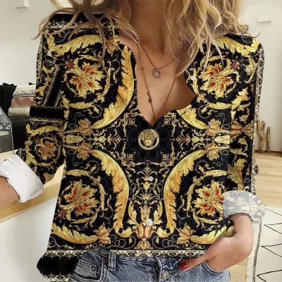 Premium Versace. Women Casual Shirt I10 - LMH231010