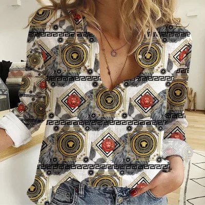Premium Versace. Women Casual Shirt I12 - LMH231012