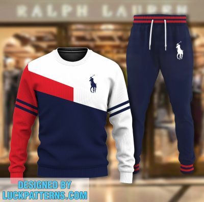 Premium Ralph Lauren Tracksuit Set, Luxury Sweater & Sweatpant I - LMH232413