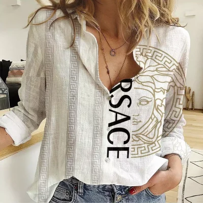 Premium Versace. Women Casual Shirt I14 - LMH231014