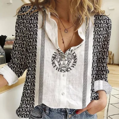 Premium Versace. Women Casual Shirt I15 - LMH231015