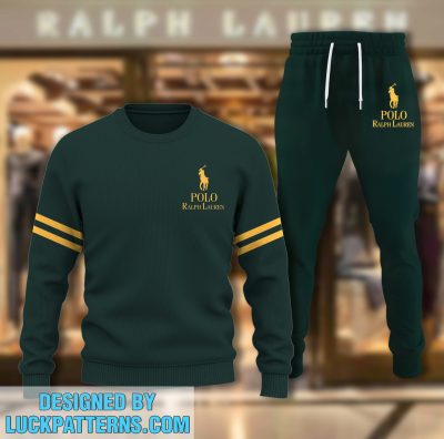 Premium Ralph Lauren Tracksuit Set, Luxury Sweater & Sweatpant I - LMH232416