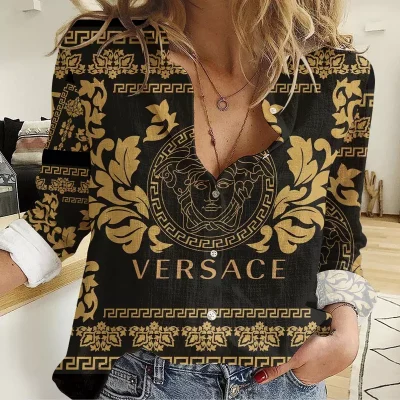 Premium Versace. Women Casual Shirt I2 - LMH231002