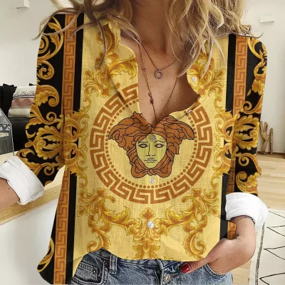 Premium Versace. Women Casual Shirt I23 - LMH231023