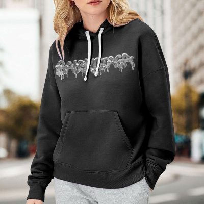 3D BLCAG Printing Women Hoodie - LMH11205