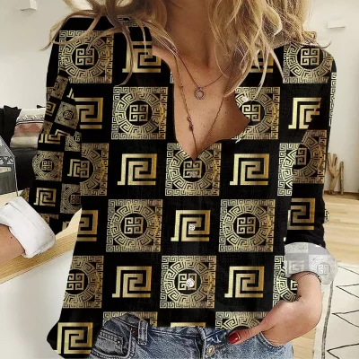 Premium Versace. Women Casual Shirt I5 - LMH231005