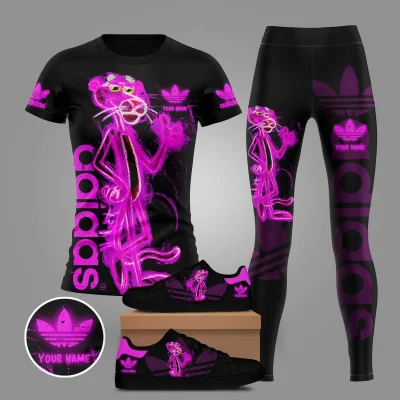 Pink Panther In Adidas Sporting Woman Set