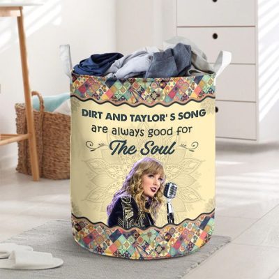 For Swifties - Dirt and Taylor's songs are always good for the Soul Laundry basket _XYL-LMH03072
