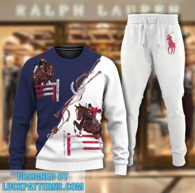 Premium Ralph Lauren Tracksuit Set, Luxury Sweater & Sweatpant I - LMH232407