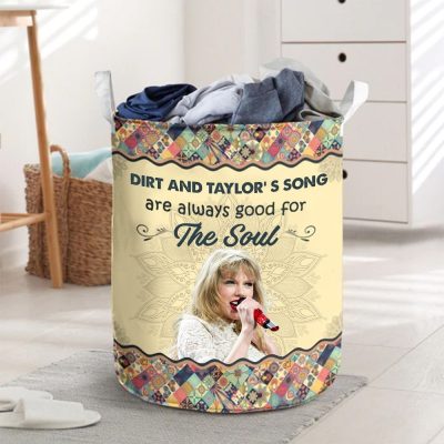 For Swifties - Dirt and Taylor's songs are always good for the Soul Laundry basket _XYL-LMH03071