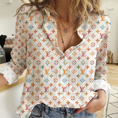 Premium Louis. Vuitton Monogram Shirt I9 - LMH2609