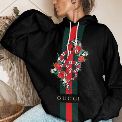 Gorgeous 3D Printing Hoodie For Women In Winter - LMH13016
