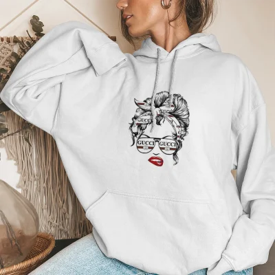 Gorgeous 3D Printing Hoodie For Women In Winter - LMH13019