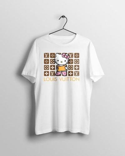 Kitty & Louis. Vuitton T-shirt _ TX-LMH10040310