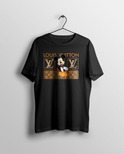 Mickey & Louis. Vuitton T-shirt _ TX-LMH10040301