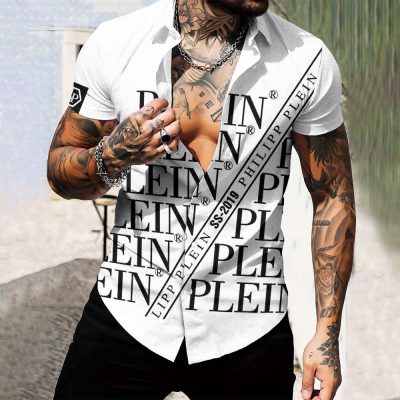 Limited Edition Luxury Short-Sleeve Button Shirt-NG24070809