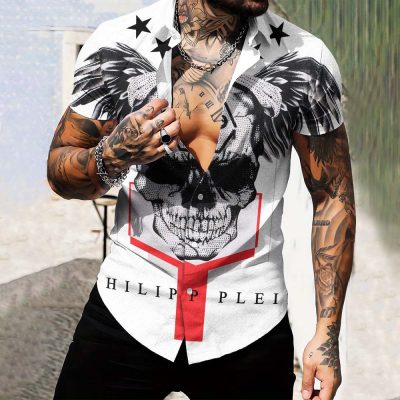 Limited Edition Luxury Short-Sleeve Button Shirt-NG24070810