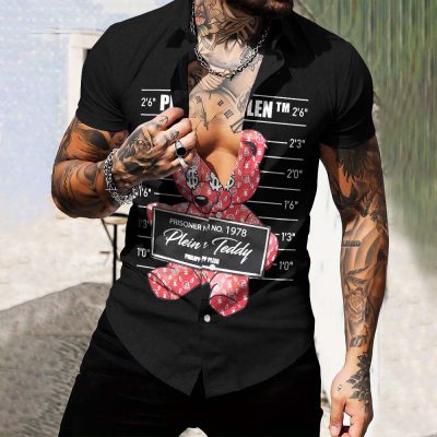 Limited Edition Luxury Short-Sleeve Button Shirt-NG24070812