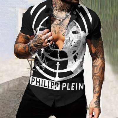 Limited Edition Luxury Short-Sleeve Button Shirt-NG24070819