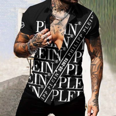 Limited Edition Luxury Short-Sleeve Button Shirt-NG24070822