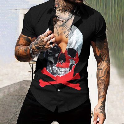 Limited Edition Luxury Short-Sleeve Button Shirt-NG24070825