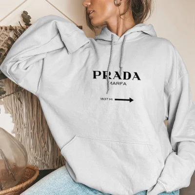 Gorgeous 3D Printing Hoodie For Women In Winter - LMH13029