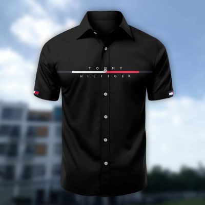 Limited Edition Luxury Short-Sleeve Button Shirt-PU24062825