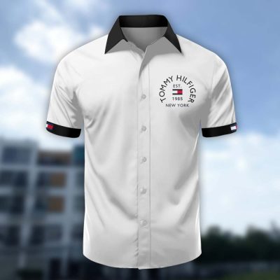 Limited Edition Luxury Short-Sleeve Button Shirt-PU24062832