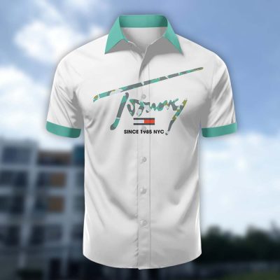 Limited Edition Luxury Short-Sleeve Button Shirt-PU24062834