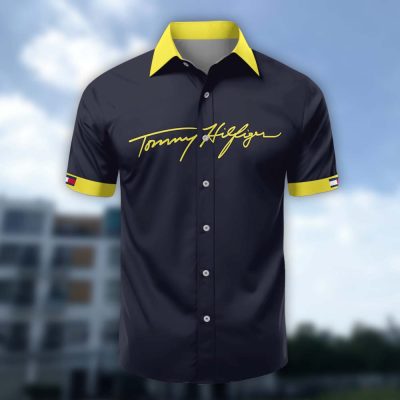 Limited Edition Luxury Short-Sleeve Button Shirt-PU24062837