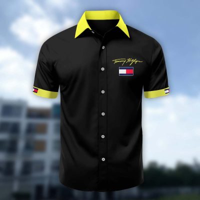 Limited Edition Luxury Short-Sleeve Button Shirt-PU24062839