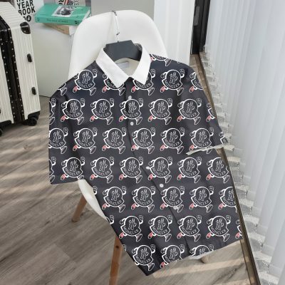 Limited Edition Luxury Short-Sleeve Button Shirt-VN24070404