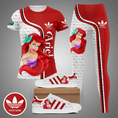 Ariel Princess In Adidas Sporting Woman Set