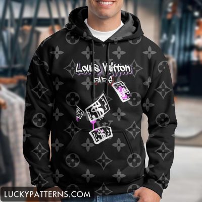 Luxury 3D Printing Monogram Men Hoodie - LMH10902