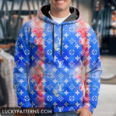 Luxury 3D Printing Monogram Men Hoodie - LMH10904
