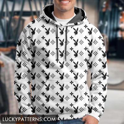 Luxury 3D Printing Monogram Men Hoodie - LMH10901