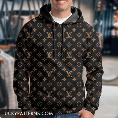 Luxury 3D Printing Monogram Men Hoodie - LMH10906