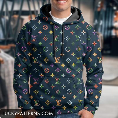 Luxury 3D Printing Monogram Men Hoodie - LMH10912