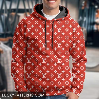 Luxury 3D Printing Monogram Men Hoodie - LMH10914