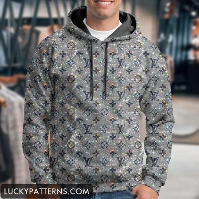 Luxury 3D Printing Monogram Men Hoodie - LMH10915