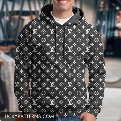 Luxury 3D Printing Monogram Men Hoodie - LMH10916