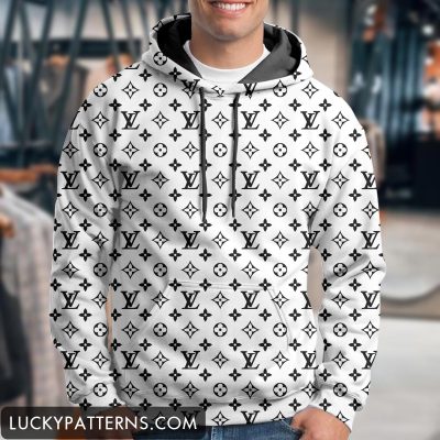 Luxury 3D Printing Monogram Men Hoodie - LMH10918