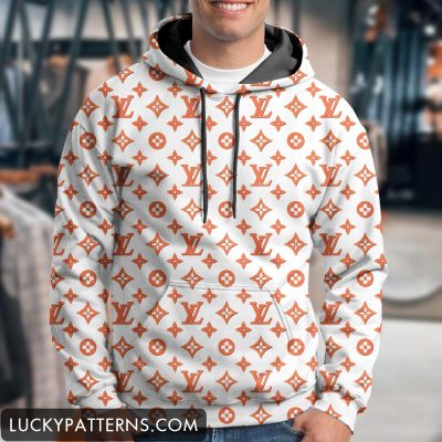 Luxury 3D Printing Monogram Men Hoodie - LMH10921