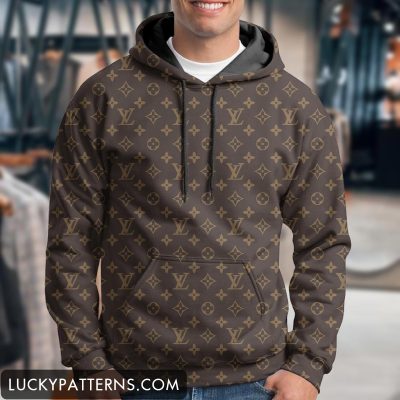 Luxury 3D Printing Monogram Men Hoodie - LMH10910