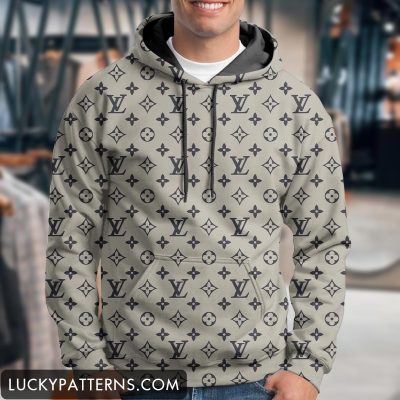 Luxury 3D Printing Monogram Men Hoodie - LMH10911