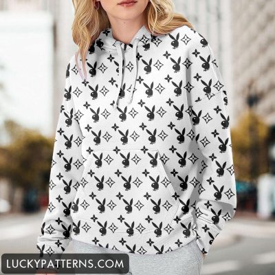 Luxury 3D Printing Monogram Women Hoodie - LMH10803