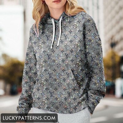 Luxury 3D Printing Monogram Women Hoodie - LMH10820