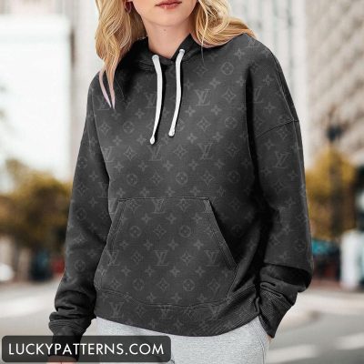Luxury 3D Printing Monogram Women Hoodie - LMH10811